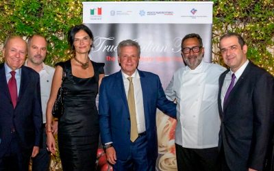 "True Italian Taste": la notte dell'alta cucina italiana della Camera ellenico-italiana di Atene segna un nuovo periodo di estroversione